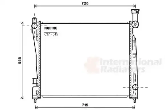 Ψυγείο Νερού JEEP GRAND CHEROKEE SUV/ ΕΚΤΟΣ ΔΡΟΜΟΥ / 5dr 2011 - 2014 3.6  ( ERB  ) (294 hp ) Βενζίνη #177006300