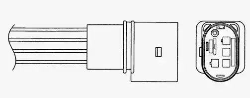 Αισθητήρες Λ (λάμδα) VW LUPO 1998 - 2005 ( 6X1 - 6E1 ) NGK 1829