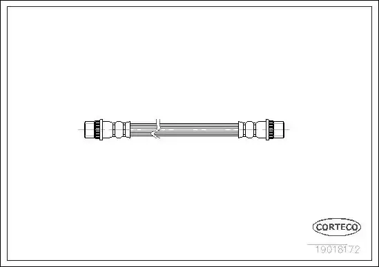 Μαρκούτσια Φρενων RENAULT CLIO 1990 - 1994 CORTECO 19018172