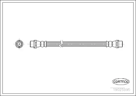 Μαρκούτσια Φρενων VW PASSAT 2000 - 2005 ( 3B3 ) CORTECO 19025895