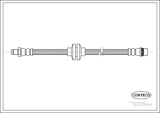 Μαρκούτσια Φρενων RENAULT CLIO 2006 - 2009 CORTECO 19033564