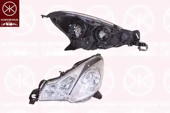 Φανάρι Εμπρός CITROEN DS3 Hatchback / 3dr 2010 - 2014 1.2 THP 110  ( HNZ (EB2DT)  ) (110 hp ) Βενζίνη #196005132