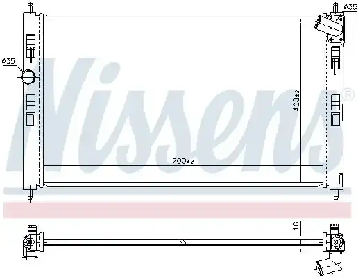 Ψυγείο Νερού CITROEN C4 AIRCROSS SUV/ ΕΚΤΟΣ ΔΡΟΜΟΥ / 5dr 2012 - 2015 1.6  ( 4A92  ) (117 hp ) Βενζίνη #201106310
