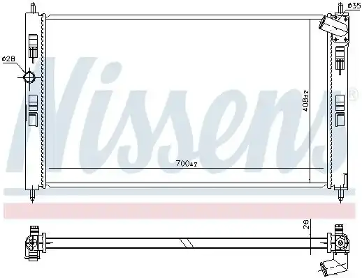 Ψυγείο Νερού CITROEN C4 AIRCROSS SUV/ ΕΚΤΟΣ ΔΡΟΜΟΥ / 5dr 2012 - 2015 1.8 HDi 150  ( 4N13  ) (150 hp ) Πετρέλαιο #201106330