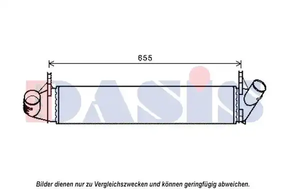 Ψυγείο Intercooler DACIA DUSTER SUV/ ΕΚΤΟΣ ΔΡΟΜΟΥ / 5dr 2010 - 2013 1.5 dCi  ( K9K 796,K9K 830  ) (86 hp ) Πετρέλαιο #222006220