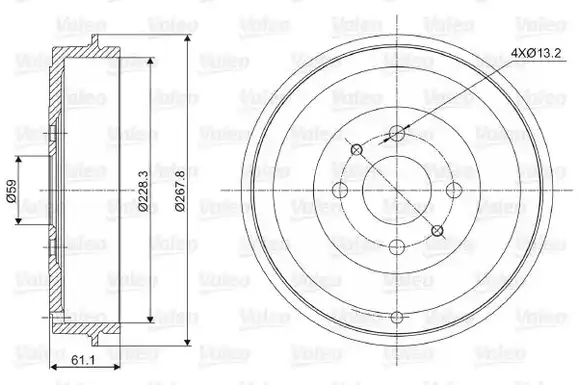 Ταμπούρο FIAT LINEA …