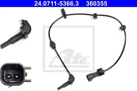 Αισθητήρας ABS OPEL ASTRA 2010 - 2013 ( J ) ATE 24.0711-5366.3