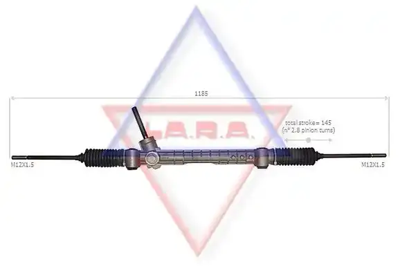 Κρεμαργιέρα & Αντλία Υδραυλικού OPEL CORSA 2000 - 2004 ( C ) LA.R.A. 290006