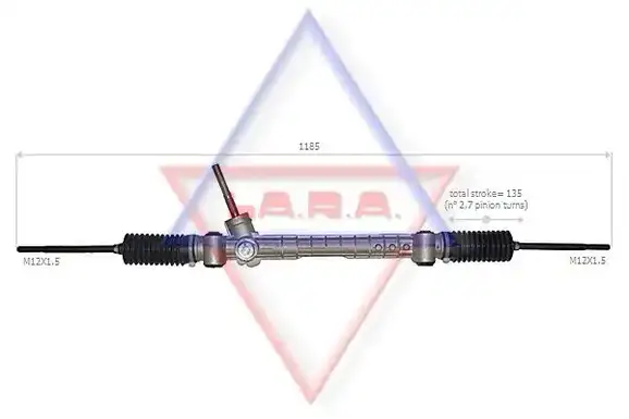 Κρεμαργιέρα & Αντλία Υδραυλικού OPEL CORSA 2000 - 2004 ( C ) LA.R.A. 290012