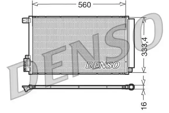 Ψυγείο A/C (Εξωτερικό) FIAT DOBLO Mini Van 2015 -  1.4  ( 843 A1.000  ) (95 hp ) Βενζίνη #294106420