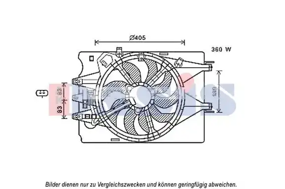 Βεντιλατέρ Νερού FIAT 500 MPV / ΠΟΛΥΜΟΡΦΙΚΑ / 5dr 2012 - 2017 ( L ) 0.9  ( 199 B6.000  ) (105 hp ) Βενζίνη #297006440