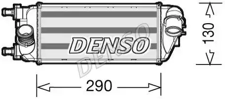 Ψυγείο Intercooler FIAT 500 Hatchback / 3dr 2015 - 1.3 D Multijet  ( 169 A1.000  ) (75 hp ) Πετρέλαιο #297206200