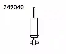 Αμορτισέρ MITSUBISHI OUTLANDER 2007 - 2011 ( CW ) KYB 349040