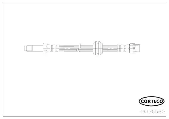 Μαρκούτσια Φρενων BMW 3 Series 2003 - 2005 ( E46 F/L ) CORTECO 49376560