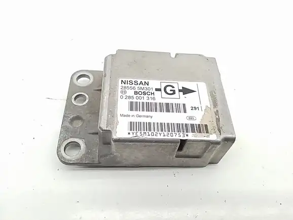 Εγκέφαλος Αερόσακων NISSAN ALMERA Sedan / 4dr 2000 - 2002 ( N16 ) 1.5  ( QG15DE  ) (90 hp ) Βενζίνη #0285001316