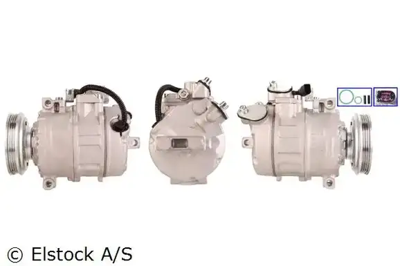 Συμπιεστής A/C (Κομπρέσορας) AUDI A6 2002 - 2004 ( 4B ) ELSTOCK 51-0140