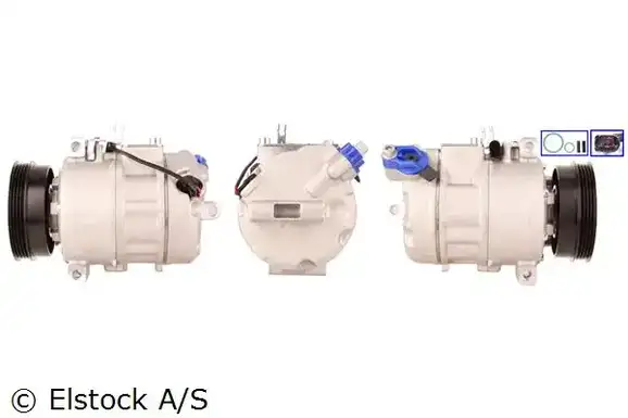 Συμπιεστής A/C (Κομπρέσορας) AUDI A6 2002 - 2004 ( 4B ) ELSTOCK 51-0306