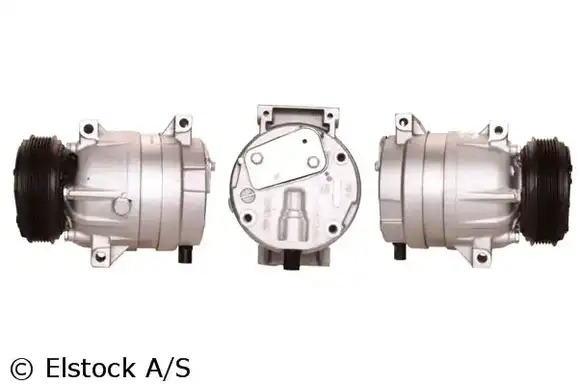 Συμπιεστής A/C (Κομπρέσορας) RENAULT LAGUNA 2001 - 2005 ( BG ) ( KG ) ELSTOCK 51-0655