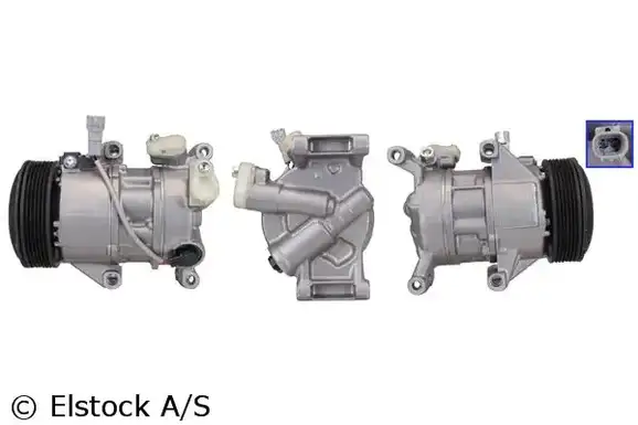 Συμπιεστής A/C (Κομπρέσορας) TOYOTA YARIS 2012 - 2014 ( XP130 ) ELSTOCK 51-0968