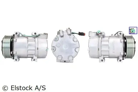 Συμπιεστής A/C (Κομπρέσορας) SKODA OCTAVIA 2004 - 2008 ( 5 ) ELSTOCK 51