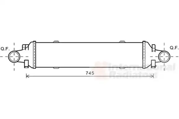 Ψυγείο Intercooler MERCEDES E CLASS Coupe / 2dr 2009 - 2012 ( W212 ) E 220 BlueTEC (207.301)  ( OM 651.911  ) (177 hp ) Πετρέλαιο #525006230