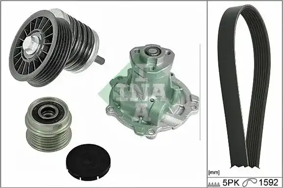 Αντλία νερού VW PASSAT 1997 - 2000 ( 3B2 ) INA 529 0161 30