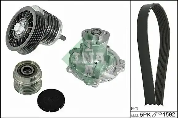 Αντλία νερού VW PASSAT 1997 - 2000 ( 3B2 ) INA 529 0162 30