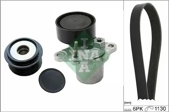 Σετ ιμάντων poly-V AUDI A1 2010 - 2015 INA 529 0270 10