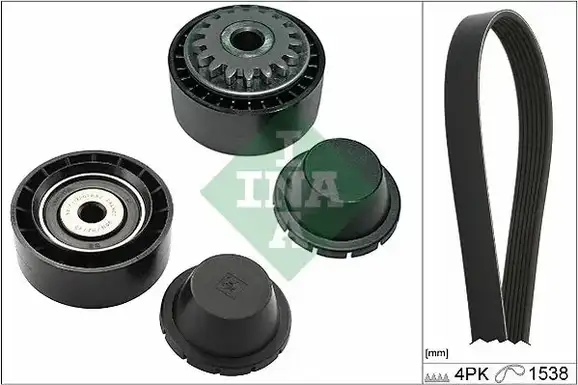 Σετ ιμάντων poly-V RENAULT CLIO 2001 - 2005 INA 529 0280 10