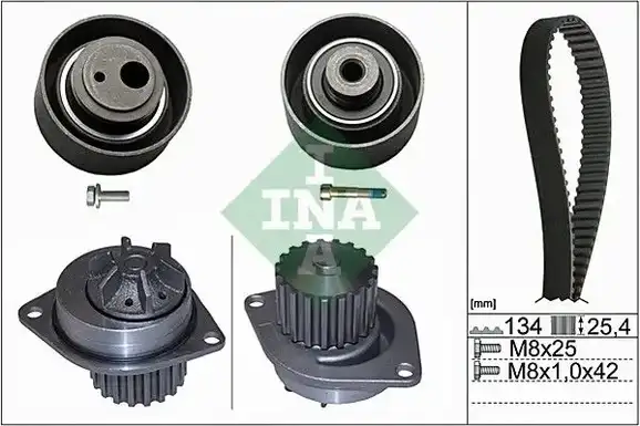 Αντλία νερού PEUGEOT 106 1996 - 2003 INA 530 0055 30
