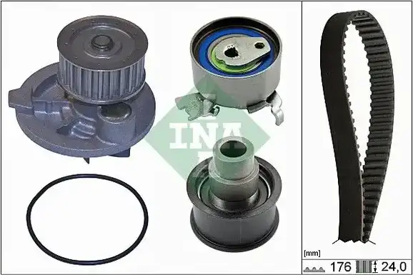 Αντλία νερού OPEL KADETT 1984 - 1994 ( E ) INA 530 0079 30