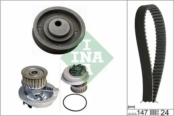 Αντλία νερού OPEL KADETT 1984 - 1994 ( E ) INA 530 0145 30