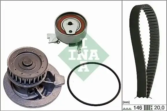 Αντλία νερού OPEL KADETT 1984 - 1994 ( E ) INA 530 0147 30