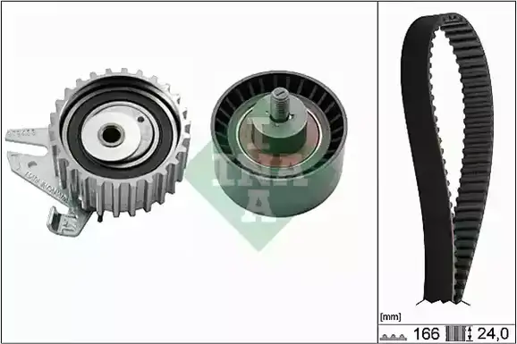 Σετ οδοντωτού ιμάντα FIAT PUNTO 2003 - 2011 ( 188 ) INA 530 0226 10