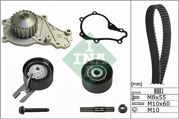 Αντλία νερού TOYOTA AYGO 2005 - 2009 ( B10 ) INA 530 0239 30