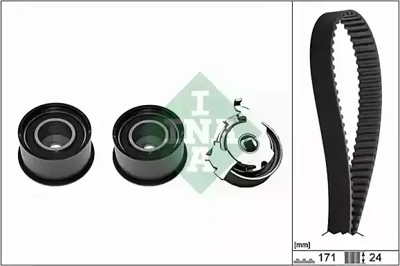 Σετ οδοντωτού ιμάντα OPEL OMEGA 2000 - 2003 ( Β ) INA 530 0358 10