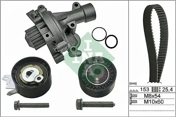 Αντλία νερού PEUGEOT 307 2001 - 2005 ( 3A ) ( 3C ) INA 530 0471 30