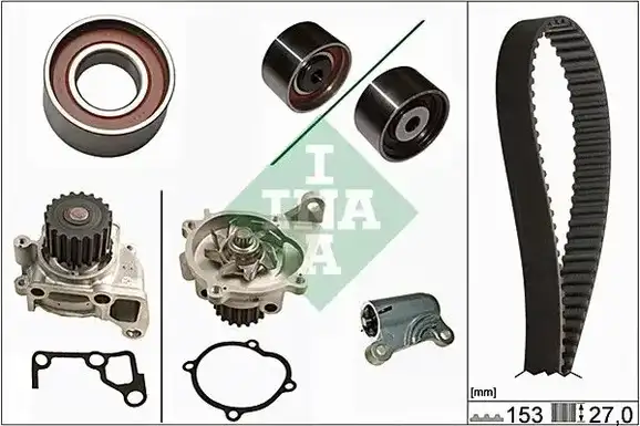 Αντλία νερού MAZDA 323 2001 - 2003 ( BJ ) INA 530 0485 30
