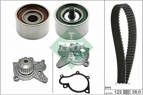 Αντλία νερού HYUNDAI ACCENT 2003 - 2005 ( CG ) ( LC2 ) INA 530 0502 31