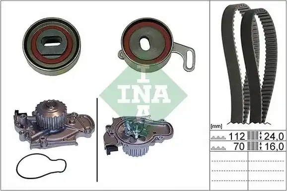 Αντλία νερού HONDA ACCORD 1998 - 2002 ( CG / H / K / L ) INA 530 0514 30