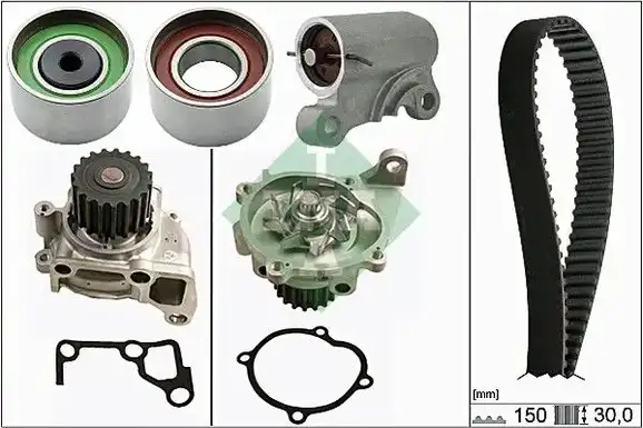 Αντλία νερού MAZDA 3 2004 - 2006 ( BK ) INA 530 0519 30
