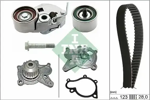 Αντλία νερού HYUNDAI ACCENT 2003 - 2005 ( CG ) ( LC2 ) INA 530 0542 30