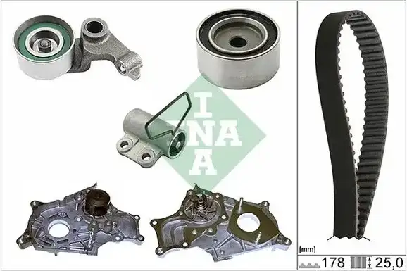 Αντλία νερού TOYOTA AVENSIS 2003 - 2006 ( T250 ) INA 530 0543 31