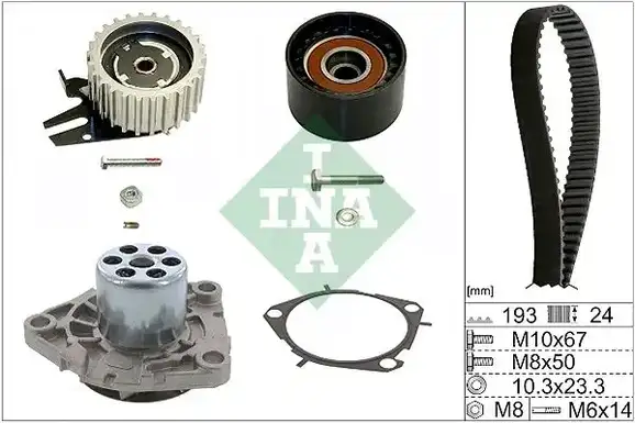 Αντλία νερού FIAT BRAVO 2007 - 2011 INA 530 0561 30