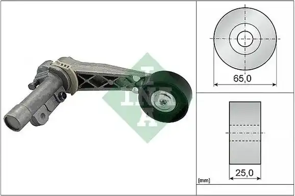 Βραχίονας σύσφιγξης PEUGEOT 207 2006 - 2009 INA 534 0318 10
