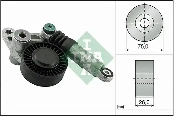 Βραχίονας σύσφιγξης VW TOUAREG 2003 - 2007 ( 7L ) INA 534 0356 10