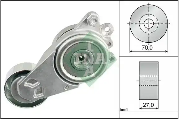 Βραχίονας σύσφιγξης TOYOTA IQ 2009 - 2016 ( AJ1 ) INA 534 0408 10