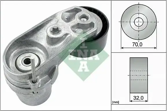 Βραχίονας σύσφιγξης BMW X5 2007 - 2010 ( Ε70 ) INA 534 0433 10