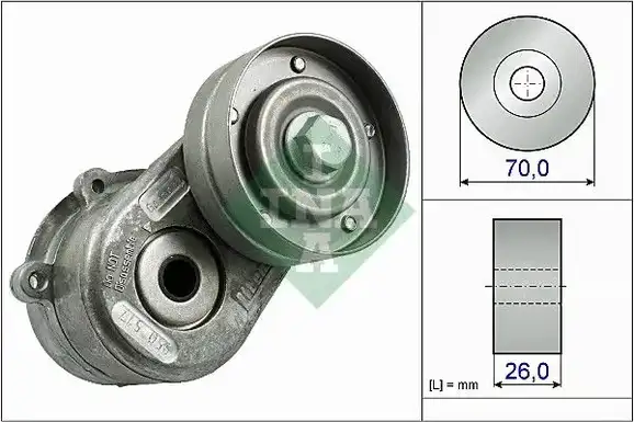 Βραχίονας σύσφιγξης JEEP CHEROKEE 2002 -2005 ( KJ ) INA 534 0448 10