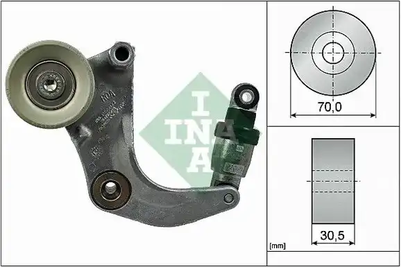 Βραχίονας σύσφιγξης HONDA CRV 2013 - 2015 INA 534 0534 10